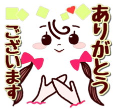 Emoticon-like girl 2 sticker #8095935