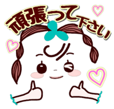 Emoticon-like girl 2 sticker #8095938