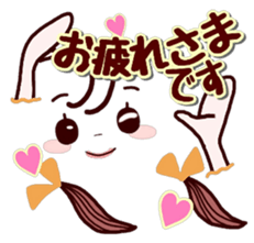 Emoticon-like girl 2 sticker #8095947