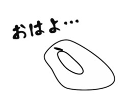 White bird japan sticker #8096356