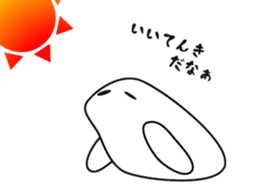 White bird japan sticker #8096358