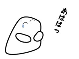 White bird japan sticker #8096369