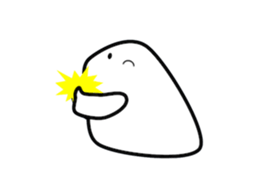 White bird japan sticker #8096373