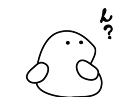 White bird japan sticker #8096374