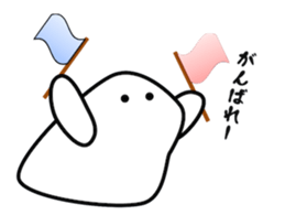 White bird japan sticker #8096377