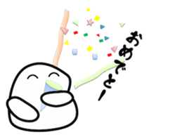 White bird japan sticker #8096395