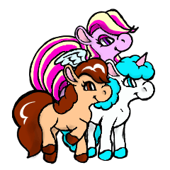 Poni & Uny & Peg's lovely stickers 2