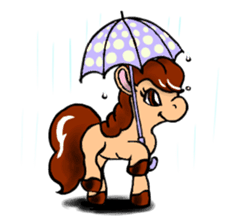 Poni & Uny & Peg's lovely stickers 2 sticker #8096764