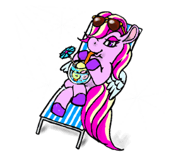 Poni & Uny & Peg's lovely stickers 2 sticker #8096771