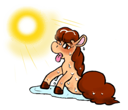 Poni & Uny & Peg's lovely stickers 2 sticker #8096773