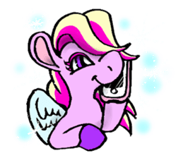 Poni & Uny & Peg's lovely stickers 2 sticker #8096780