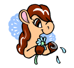 Poni & Uny & Peg's lovely stickers 2 sticker #8096794