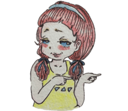 merci's friends sticker #8097166