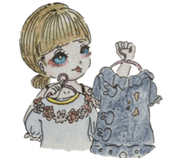 merci's friends sticker #8097171