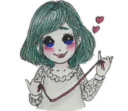 merci's friends sticker #8097195