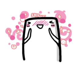 My CUTE Eraser Tonercloth 2 sticker #8097278