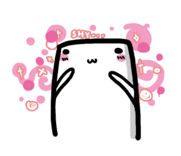 My CUTE Eraser Tonercloth 2 sticker #8097279