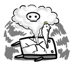 My CUTE Eraser Tonercloth 2 sticker #8097281