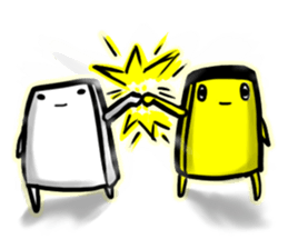 My CUTE Eraser Tonercloth 2 sticker #8097305