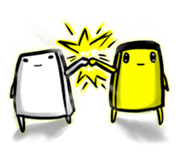 My CUTE Eraser Tonercloth 2 sticker #8097305