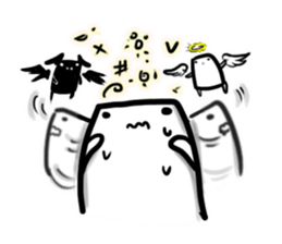 My CUTE Eraser Tonercloth 2 sticker #8097308