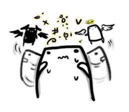 My CUTE Eraser Tonercloth 2 sticker #8097308