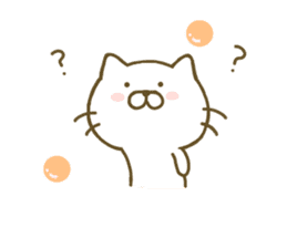 cat kawaii sticker #8097359