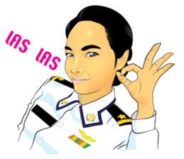 Lady air force sticker #8097429