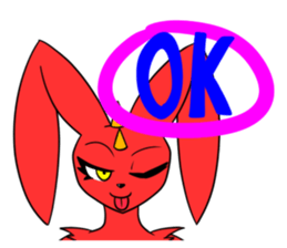 Little Devil Janet sticker #8097550