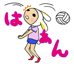 dameusagi on sports sticker #8097852