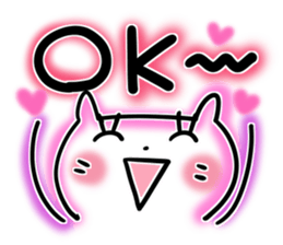 Colorful cat 1 sticker #8097878