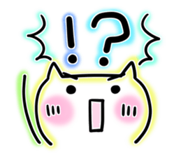 Colorful cat 1 sticker #8097904