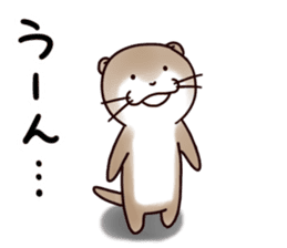 Kawauso-san "the World is PotatoChips" sticker #8097916