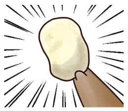 Kawauso-san "the World is PotatoChips" sticker #8097931