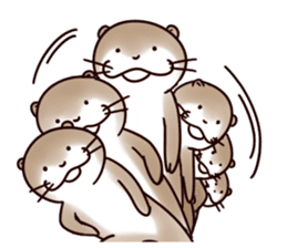 Kawauso-san "the World is PotatoChips" sticker #8097935