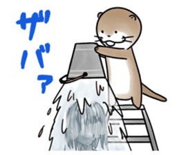 Kawauso-san "the World is PotatoChips" sticker #8097951