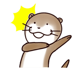 Kawauso-san "the World is PotatoChips" sticker #8097952