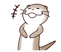 Kawauso-san "the World is PotatoChips" sticker #8097954