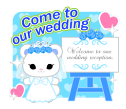 Happy Wedding -English- sticker #8098520