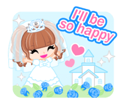 Happy Wedding -English- sticker #8098522