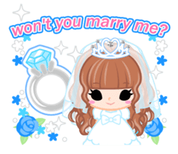 Happy Wedding -English- sticker #8098537