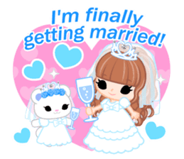 Happy Wedding -English- sticker #8098541