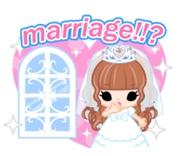 Happy Wedding -English- sticker #8098544