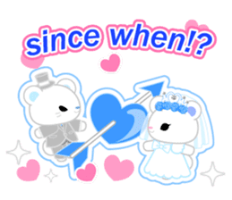 Happy Wedding -English- sticker #8098545