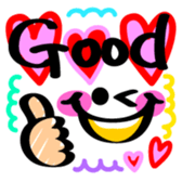 colorful pop emoticon sticker #8098927