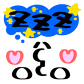 colorful pop emoticon sticker #8098932