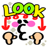 colorful pop emoticon sticker #8098935