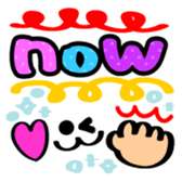 colorful pop emoticon sticker #8098938