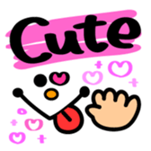 colorful pop emoticon sticker #8098940