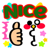 colorful pop emoticon sticker #8098941